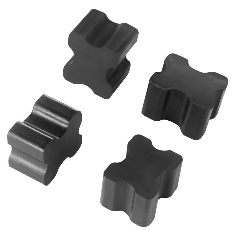 WINTOWIN Heavy Duty Rubber Front Coil Spring Booster Kit  Rubber Coil Spacers  1.5"" Thick Pack of 4 - Image 3